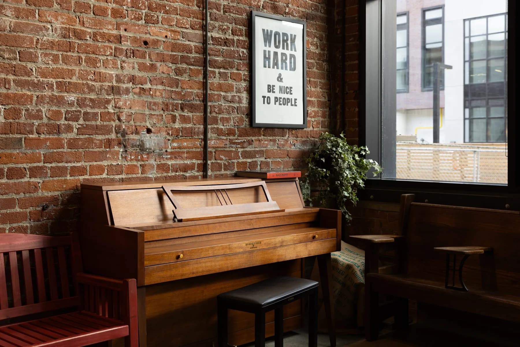 Inside the Ethica cafe